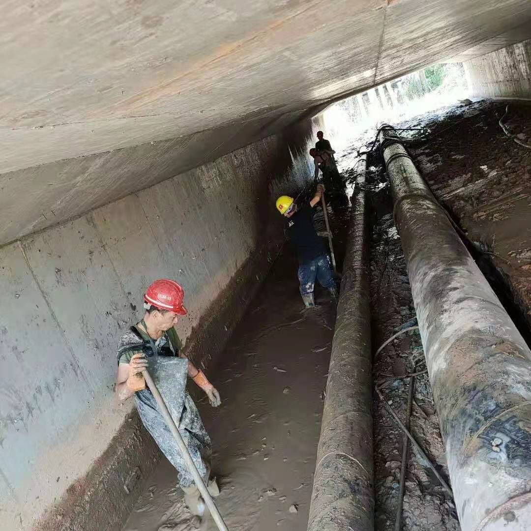 河西工业管道清淤